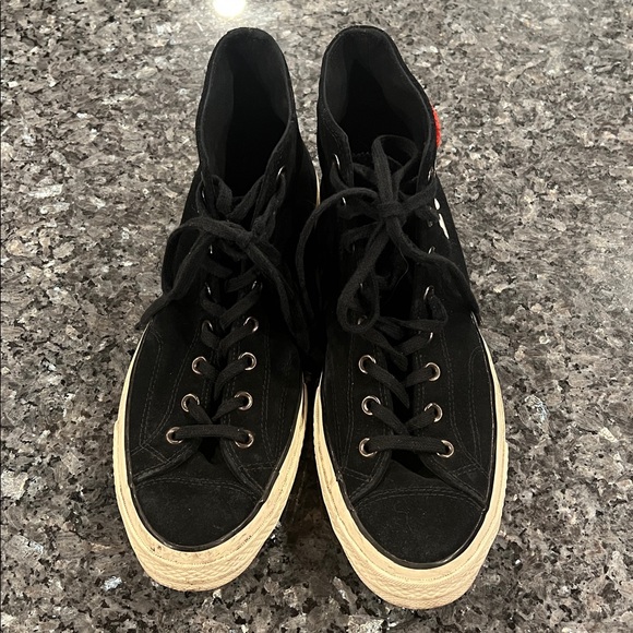 Black 'I Love NY' High-Top Sneakers‎ - Picture 6 of 8